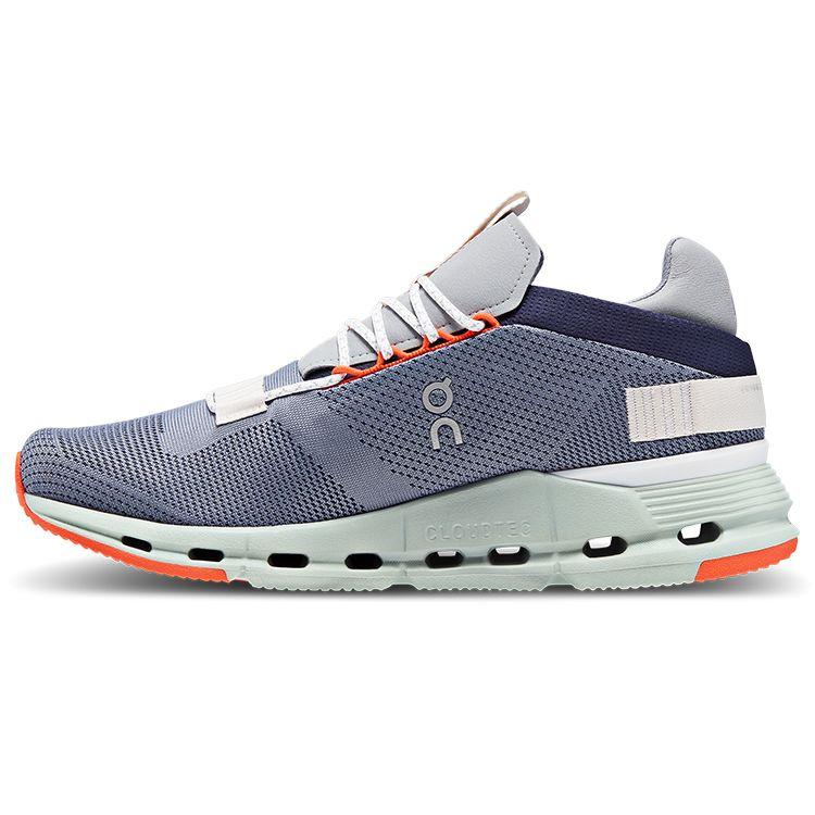 ON Cloudnova Metal Mineral Men Sneakers Grey 26.98315