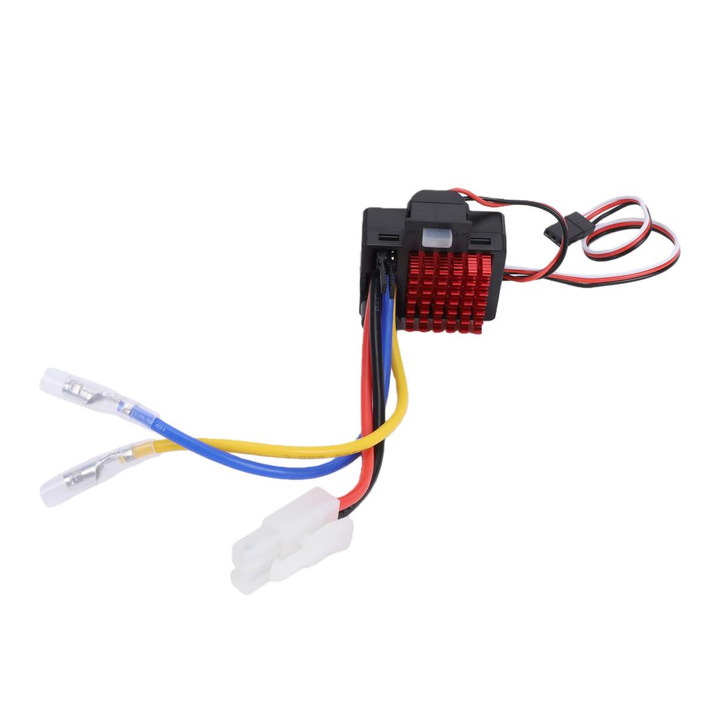 RC Car 60A Brushed ESC Waterproofing Aluminum Alloy for 1 10 Scale RC Crawler Car
