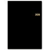 NOLTY 2026 B5 Weekly Monthly 6126 December Planner, Block, Black, (Starts 2025)