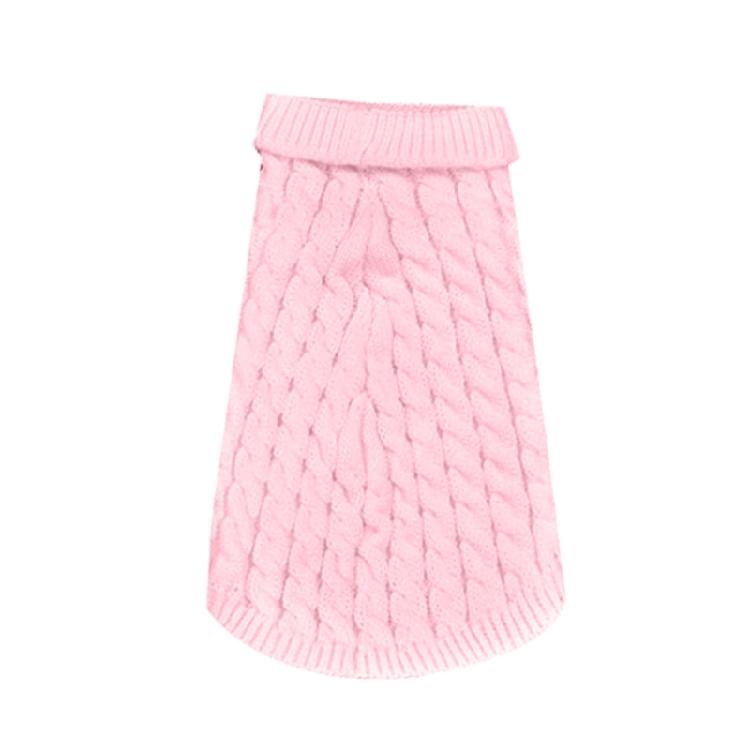 Dog Sweater Casual Wear Pullover for Cold Weather Knitwear Apparel Turtleneck