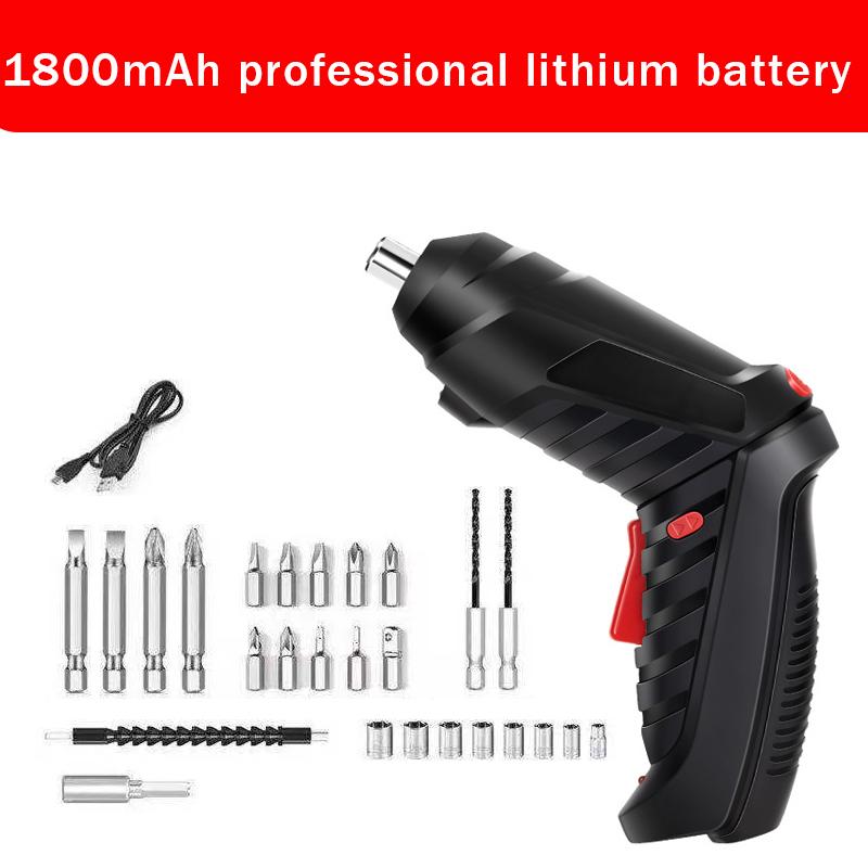 48 Adet Hassas Elektrikli Tornavida S2 Alaşımlı Çelik Uç Tornavidalar Type-C Hızlı Şarjlı Tornavida Seti Tamir Elektrikli El Aletleri