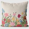 Pastoral French Retro Style Pillow Pillow Case Nordic Sofa Cushion Bay Window Bedroom Bedside Backrest Waist Pillow
