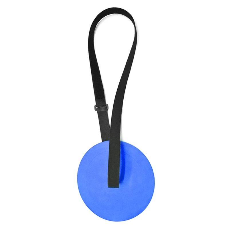 

Football Training Targets Plate Practice Tool Soccer Goal Targets with Adjustable Straps Flexible Football Training Disc