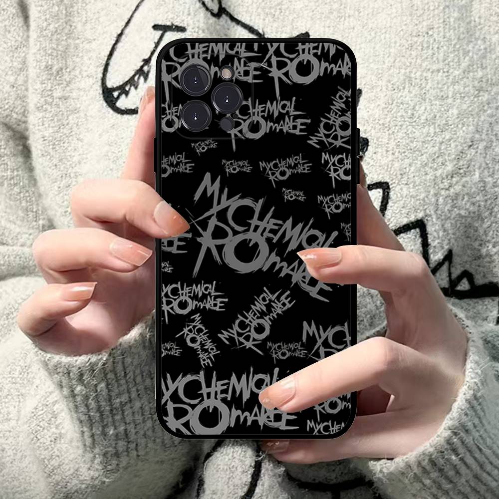 My Chemical Romance Phone Case For IPhone 17 16 15 Plus X 14 11 12 13 Mini Pro Max Mobile Cases