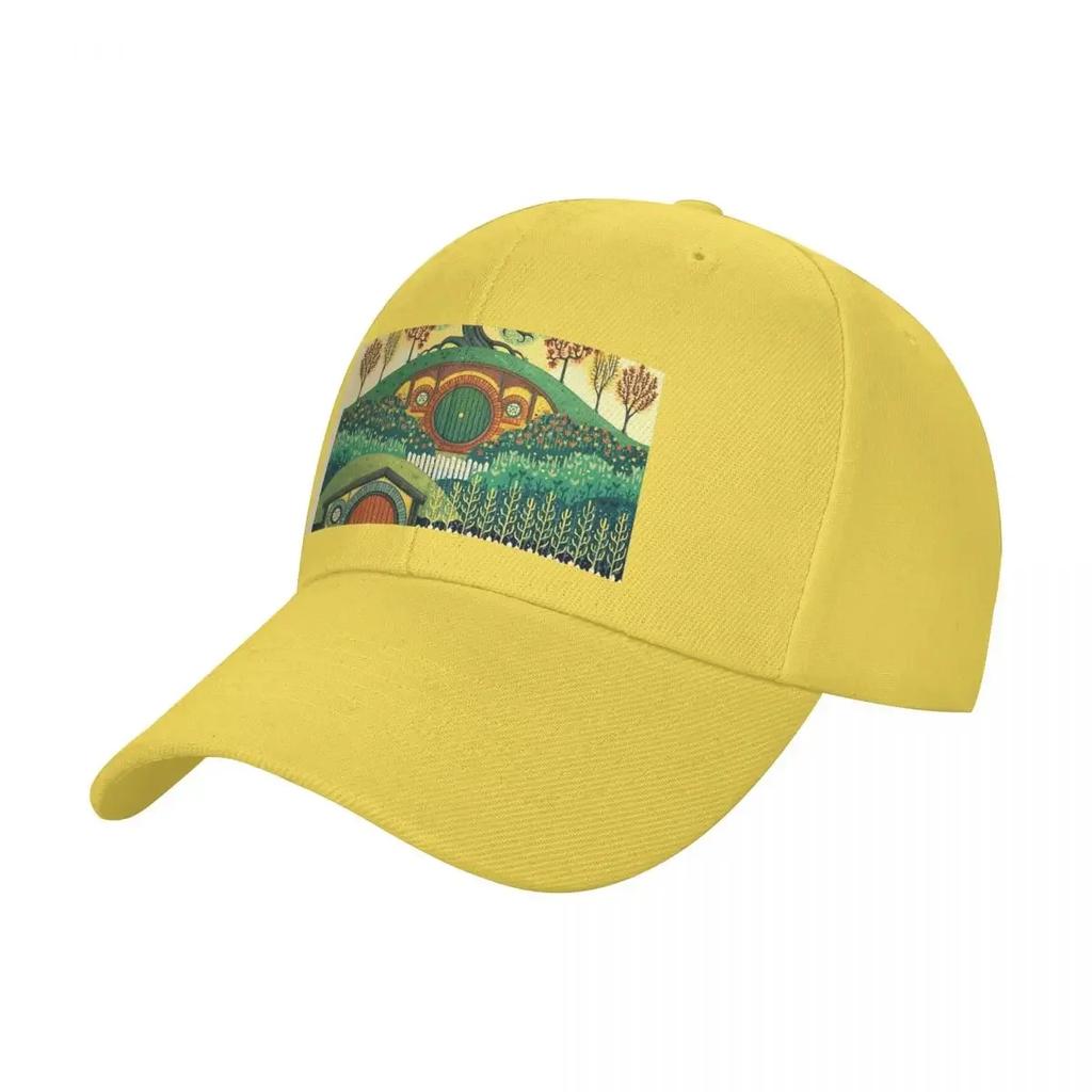 Visit the Shine Hobbiton Baseball Cap Sunscreen Fishing Cap Thermal Visor Hats Man Womens