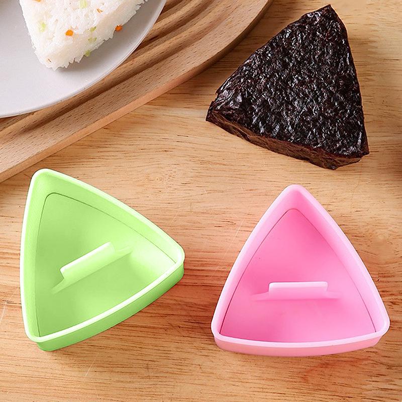 Moule à Onigiri Triangulaire Maison Cuisine Ustensiles Alimentaires Pour Kit Cuisine Presse à Sushi Pratique Japon DIY Accessoires Bento Boules de Riz