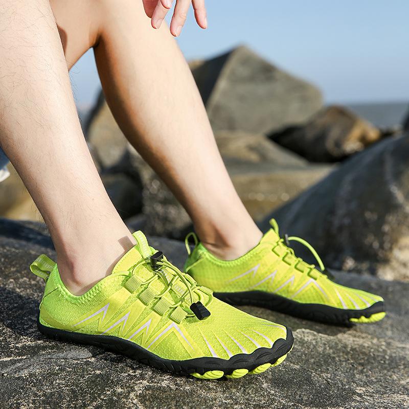2025 direct sales new large size beach swimming shoes outdoor five-finger shoes couple wading shoes creek shoes