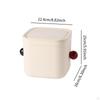 Countertop Trash Can Wastebasket Nonslip Space Saving Reusable Garbage Mini for Home