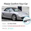 For Porsche Boxster Cayman 987 987C 2005~2012 2006 2007 2008 2009 2010 2011 Windshield Wipers Car Wiper Blade Car Accessories