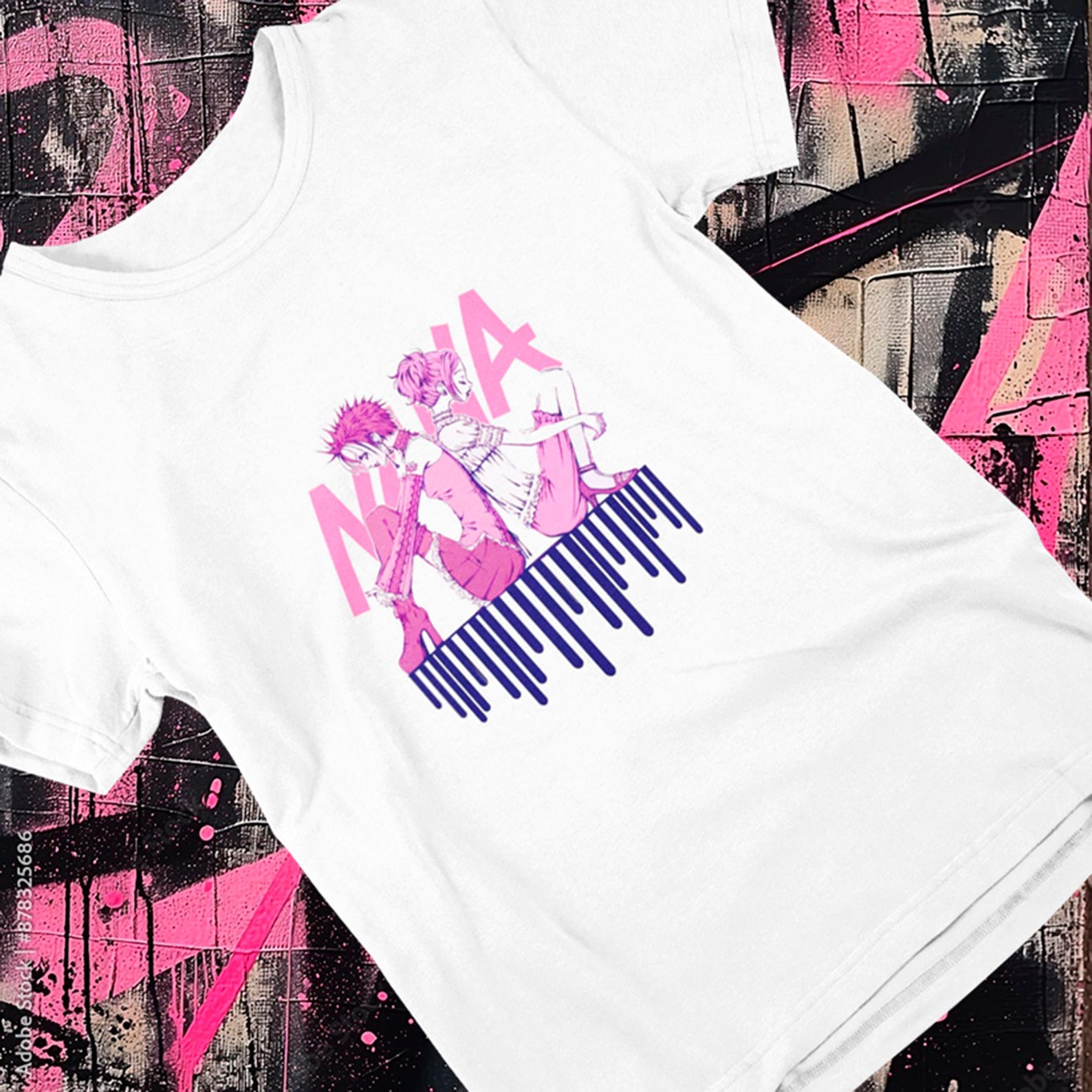 Nana Anime Shirt / Fire style / Nana Merch / Nana Osaki Manga / Japanese Streetwear / Trapnest / Blast / Gift For Her M