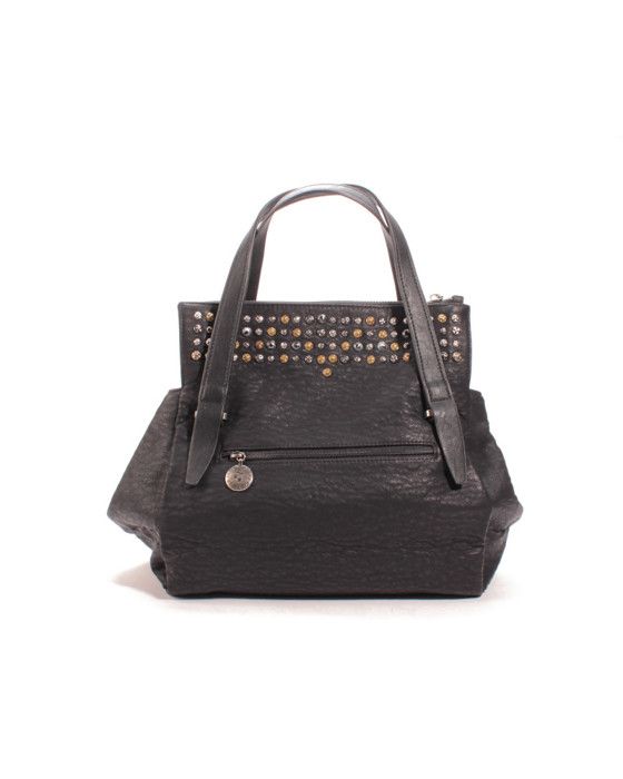 Handbag - Cherry Time - Mania 4 - Black - Dimensions: 33x25x13 Cm - Mixed
