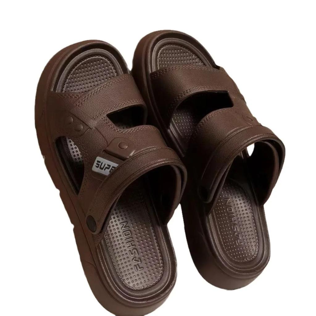 Fashion New Hot Sale Of The Season Men's Summer Sandals Soft Bottom Anti-Slip Wear-Resistant Beach Shoes Casual Outdoor Slippers Comfort