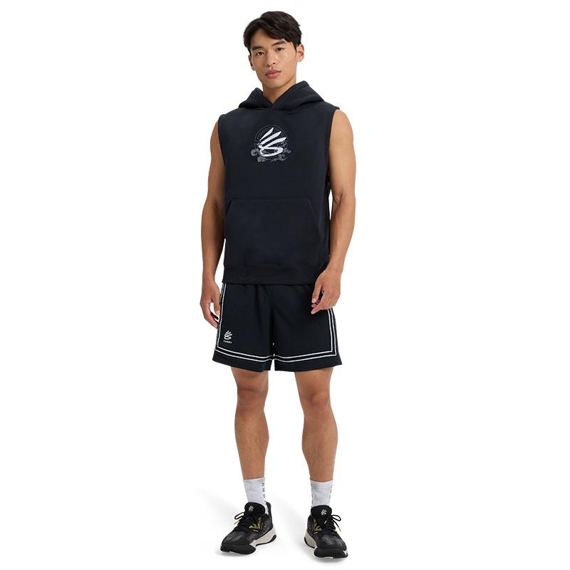 Under Armour Curry Tour Sleeveless Hoodie 'Black' Men's 6001841-001