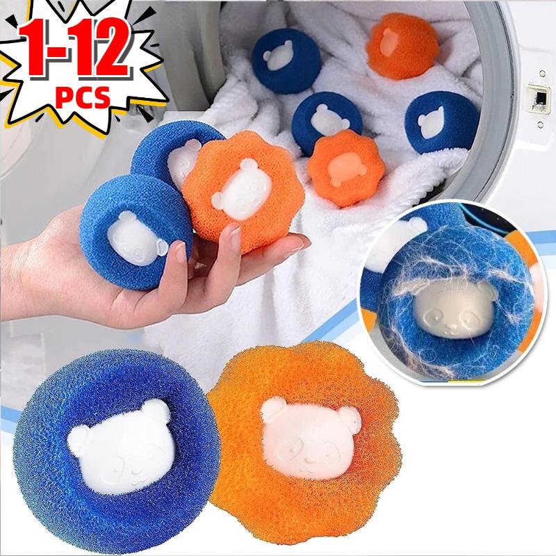 Wäschebälle Tierhaarentferner Wiederverwendbar Waschmaschine Fusselfänger Kleidung Flaum Fellreiniger Haushaltsreinigungswerkzeuge