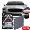 12 Stück Nano Magic Kratzentferner Tuch Auto Lack Kratzerentferner Pad Müheloses Polieren & Reinigen für Kratzer Auto Werkzeug