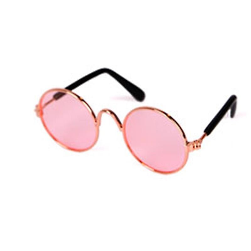 Pet Sunglasses Cats Dogs - Cute Cartoon Style Goggles Plastic Accessories In Multiple Colors Frames
