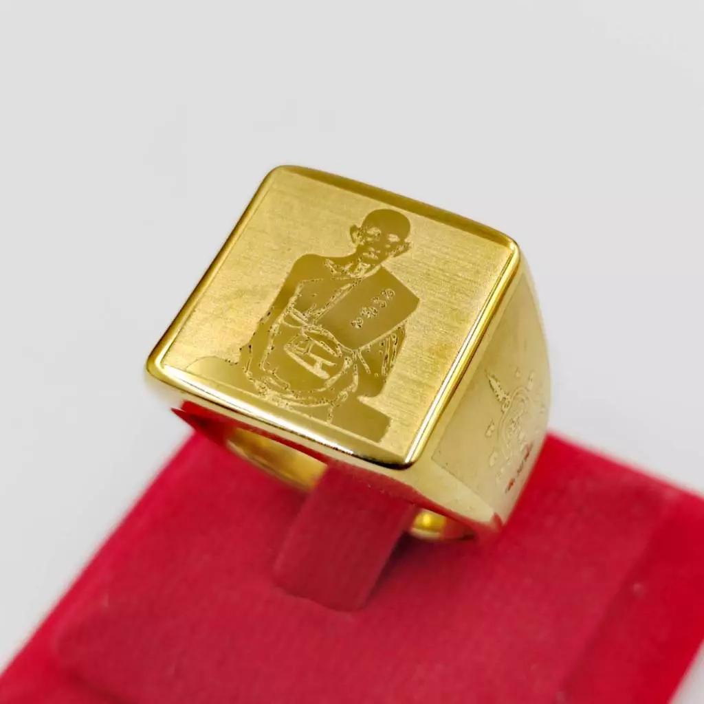 Hinduism Buddha Ganesha Elephant Head God Ring Powerful Success Amulet Blessings Jewelry Vintage Gifts Protect Travel Health Lucky Rich