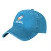 HODL Rocket Embroidered Washed Canvas Baseball Cap Classic Adjustable Hat for Unisex and Women Fashion Streetwear Accessory