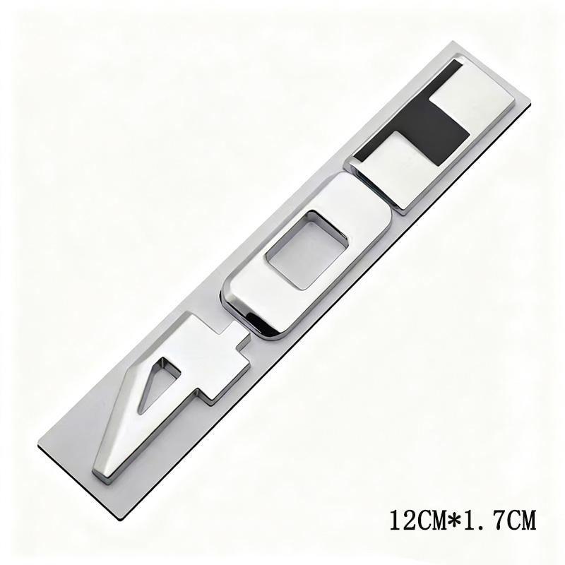 3D Metal 28T 40T AWD Displacement Car Sticker For Cadillac Labeling XT5 ATSL XTSCT6 Modified Accessories