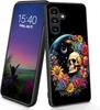 Flower Skull Phone Case for Samsung Galaxy S26 5G Cases Soft TPU Silicone Shockproof Anti Slip Protective Cave 2026 6.3 Inch