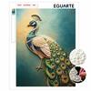 Pearl DIY Art Painting Majestic Peacock Handcrafted Picture Indoor Wall Ornament Relaxing Leisure Hobby Exquisite Home Decoration Gift
