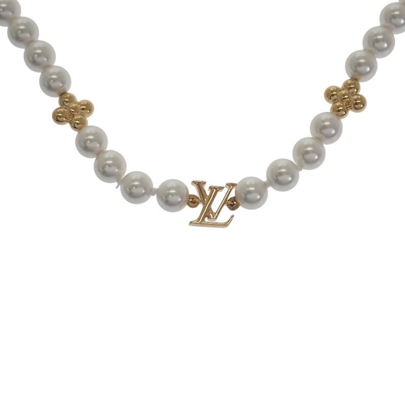 LOUIS VUITTON  M01990 Necklace gold Gold Plated Women