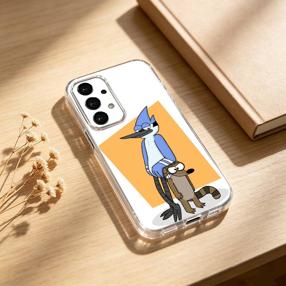 chill slacker mordecai phone Case For Samsung S25,24,21,22,23,30,Ultra,20,Plus,Fe,Lite,Note Transparent Cover Samsung S205G