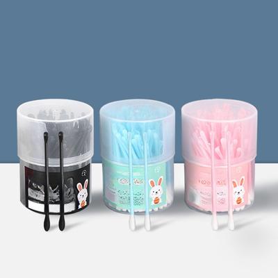 Disposable Colored Double-tip Cotton Swabs Earwax Pick Ear Scoop Cotton Swabs Household Makeup Swabs
