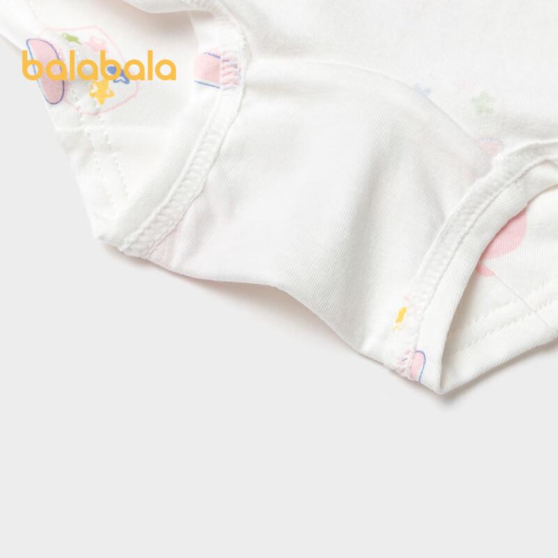 Balabala Girls' Cotton Boxer Briefs 3-Pack