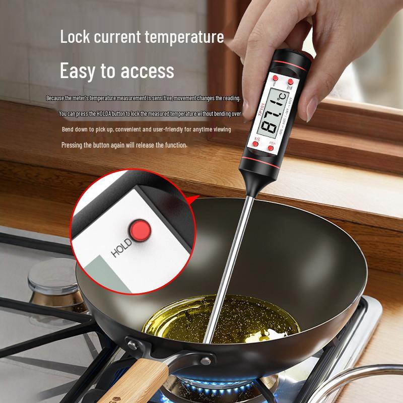 Digital Display Food and Liquid Probe Thermometer for Industrial and Commercial Use