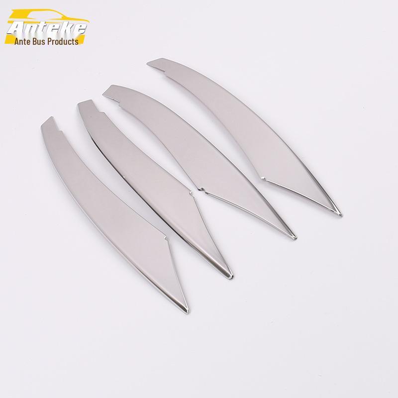 Front Fog Light Cover Sticker for 19 A200L - Stainless Steel Exterior Modification Accessories