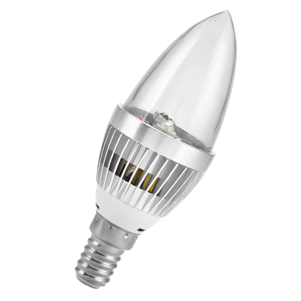 LED-Lampe, 3W, RGB, E14-Sockel, Farbtemperatur einstellbar, mit Fernbedienung, Dimmfunktion, Timerfunktion, Speicherfunktion, Energieeinsparung, für