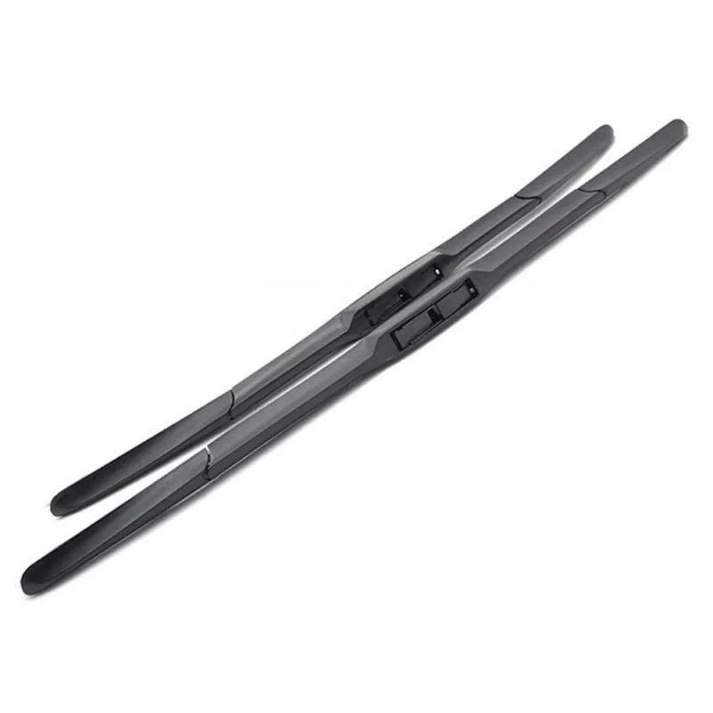 24"+20"+11" Front & Rear Frameless Wiper Blades for Kia Soul MK2 2014-2019, Kia Rio 4, Kia Stonic, Hyundai i20 Mk3, Hyundai Accent Sedan