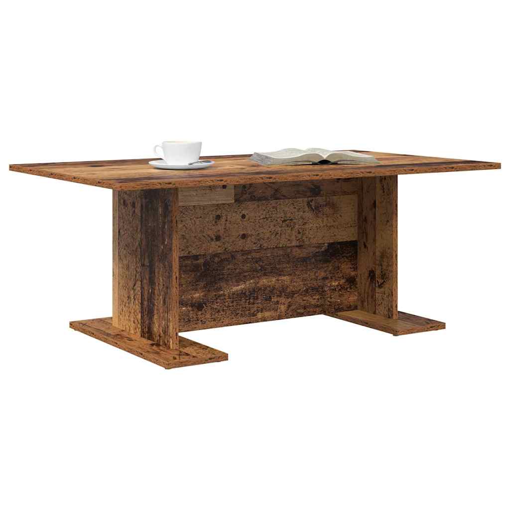 Coffee Table Reclaimed Wood Look 103.5 x 60 x 40 cm Engineered Wood