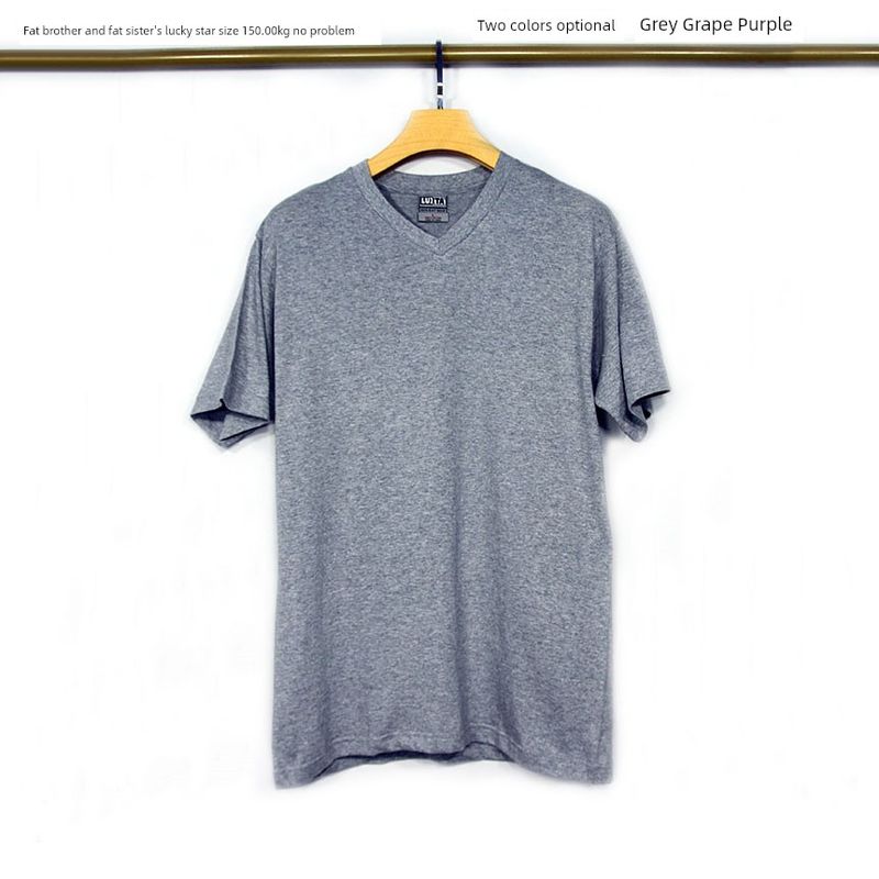 

Молодежный Мужской и Женский Большой Размер плюс Размеры Свободный Повседневный Короткий Рукав Grey 3XL