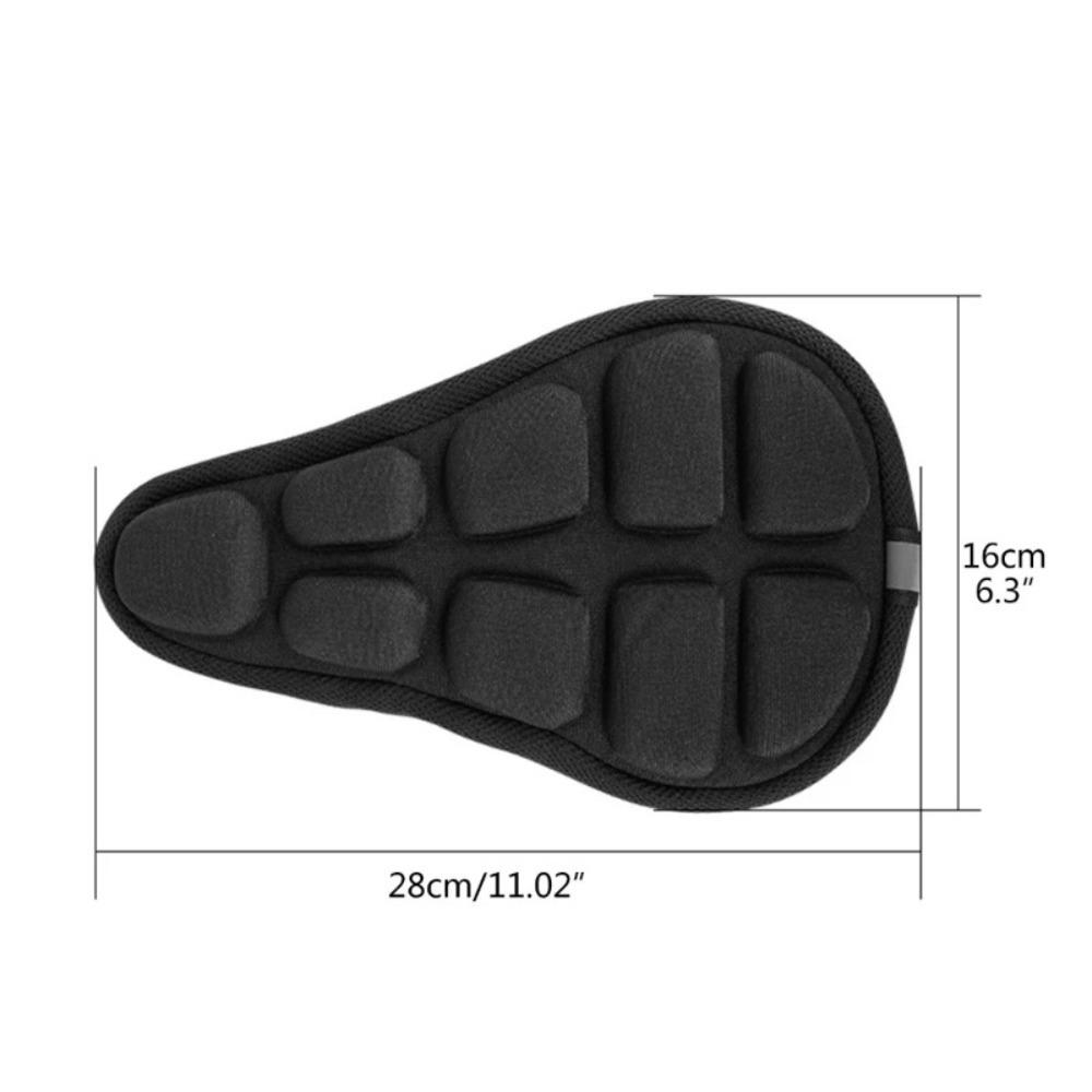 Comfortable EVA Bike Seat Cover Blcak Bike Accessories Bicycles Saddle Covers Thickene Sponge Pad Bike Seat Cushion Cover
