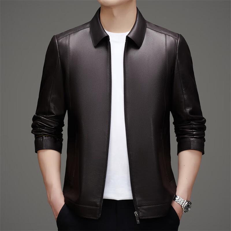 

Men s Mid-Season Lapel Motorcycle Jacket FXDH6332 2XL