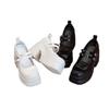 Fashion 10cm Women's Mary Jane Shoes with Chunky Heels, Thick Platform Soles, and Cute Bow Knot women sneakers