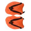 Hand Paddle Sturdy Anti Slip Swim Training Paddles Swimming Assistant Hand Fins for Teenagers Beginners Orange
