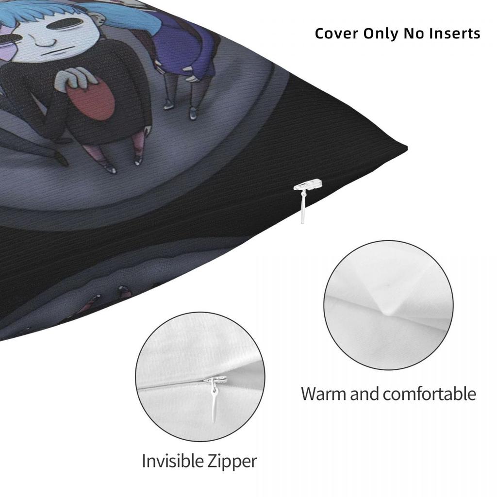 Pillow Case Game S-Sally F-Face Terror Adventure Square Pillow Cover Kawaii Cushion Cover Design Pillowcases Living Room Chair
