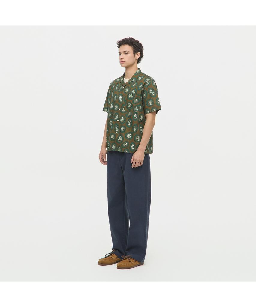 Henlikoteun Hawaiian Open Collar Shirt (Relaxed Fit) Ahsam26631Brx