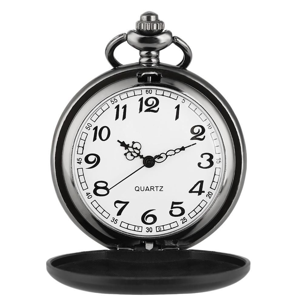 Vintage Pocket Watch Steampunk Retro Watch New Quartz Watches Men