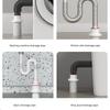 Convenient Drain Solution ABS Drain Seal Essential Drain Gasket Effective Solution Drain Odors Seal for Kitchen Bathroom