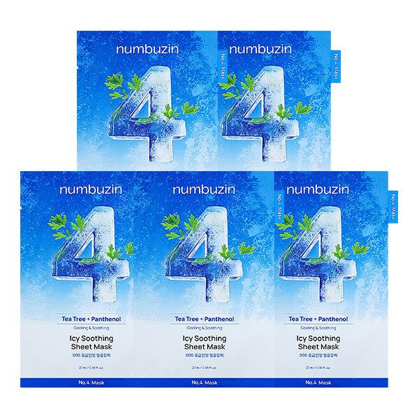NUMBUZIN_4 SOS Emergency Soothing Ice Pack 27g x 5 sheets 4 SOS Emergency Calming Ice Packs (5 sheets)