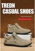 Men's Lightweight Mid-Top Slip-On Casual Shoes - Versatile, Fashionable, Wear-Resistant, and Anti-Slip Flats