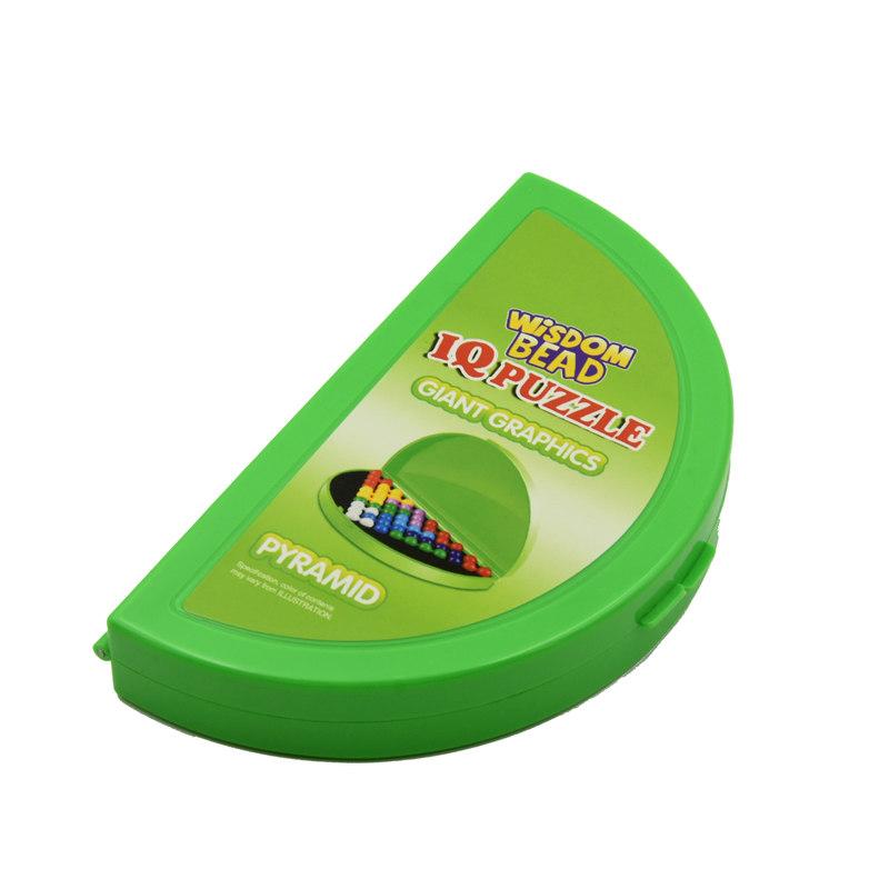 Classic Puzzle Pyramid Plate 174 Challenges  IQ Pearl Logical Mind Game Brain Teaser Beads for Children Educational  Toys