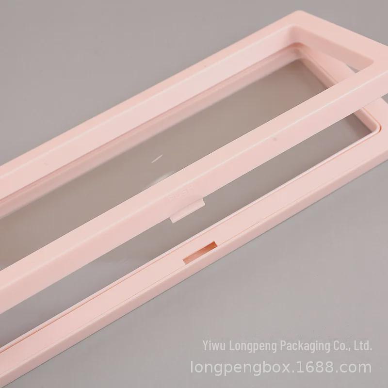 Genomskinlig PE Smyckespresentförpackning för Armband & Halsband