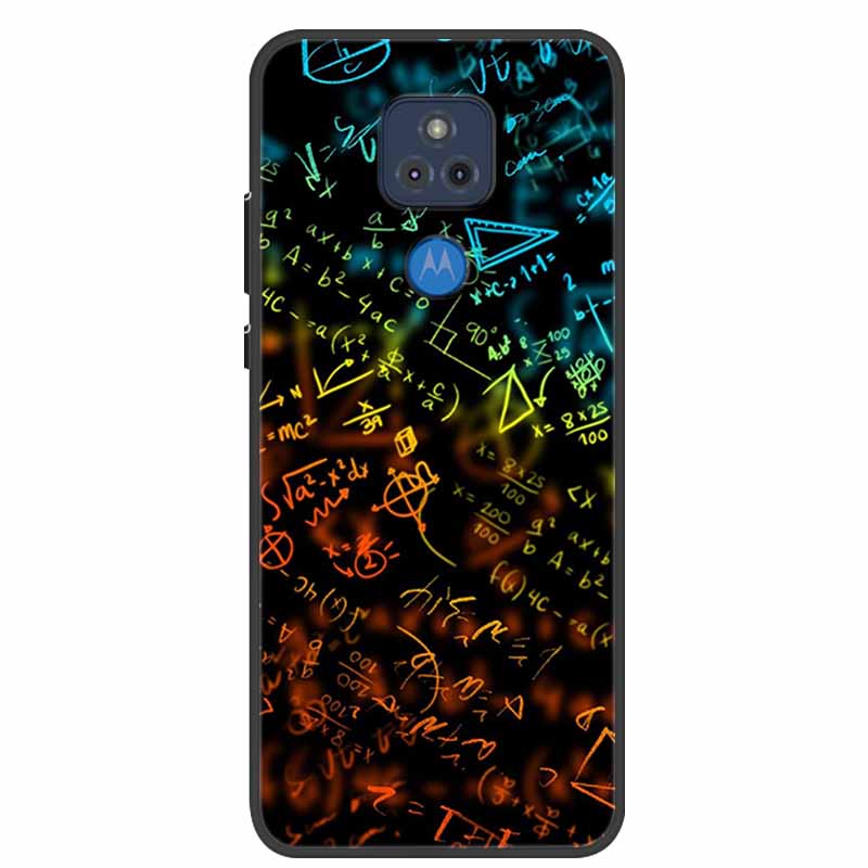 For Moto E7 Plus Case Bumper Silicone TPU Soft Phone Cover For Motorola Moto E7 Plus Case Cartoon Funda E 7 Plus E7Plus Coque