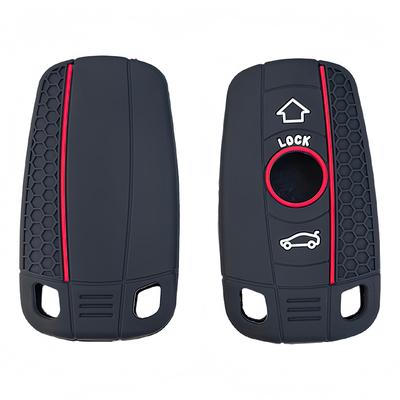 Silicone Car Key Case Cover For BMW E60 E61 E70 E81 E87 E90 E91 E92 X1 X5 X3 1 3 5 6 Series Z4 Protector Shell Accessories