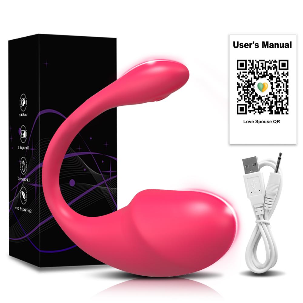 Bezdrátový APP Vibrátor na dálkové ovládání pro ženy G Spot Dildo Bluetooth Wear Vibrační kalhotky Sexuální hračky Clitoris pro dospělé 18